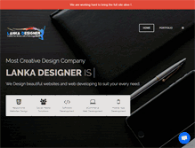 Tablet Screenshot of lankadesigner.com